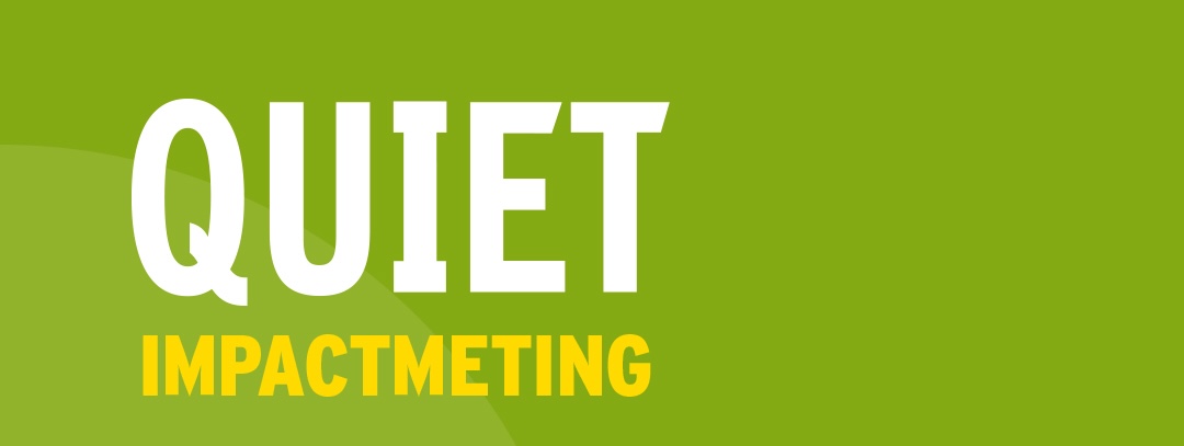 Quiet Impactmeting Header