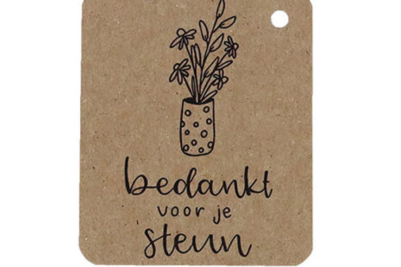 Bedankt Voor De Steun