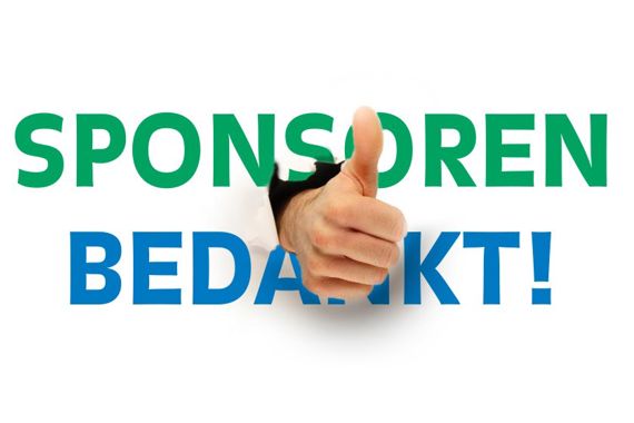 Sponsors Bedankt