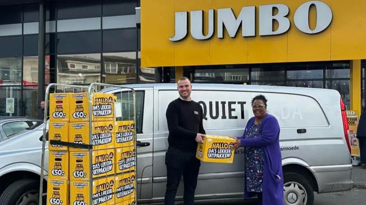 Jumbo Boodschappenpakket Liggend