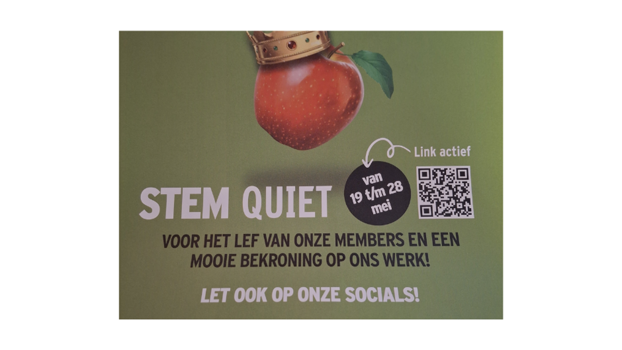 Appeltjes Van Oranje Poster Geknipt
