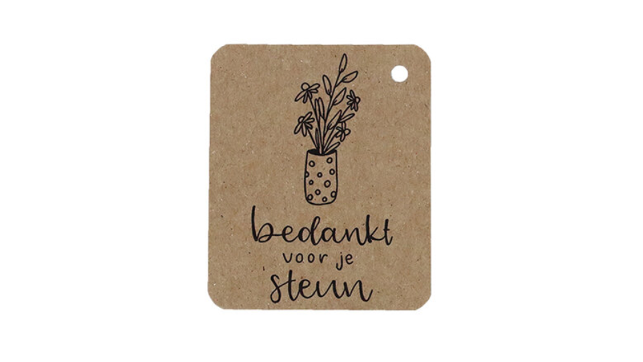 Bedankt Voor De Steun 2