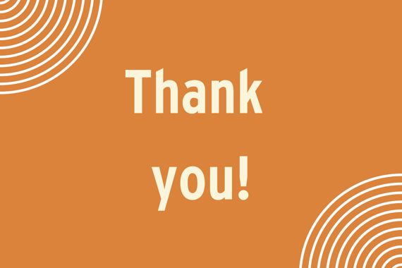 Thank You Ansichtkaart Formaat